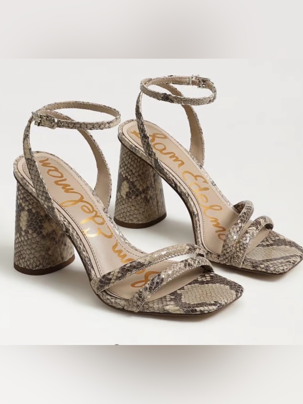 NWT Sam Edelman Kia Block Heel Sandal - Size 8